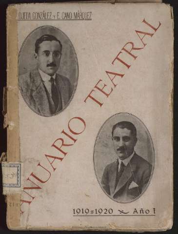 Víctor Ojeda y Emilio Cano Márquez. Anuario teatral. Madrid, Imprenta Artística, 1920.