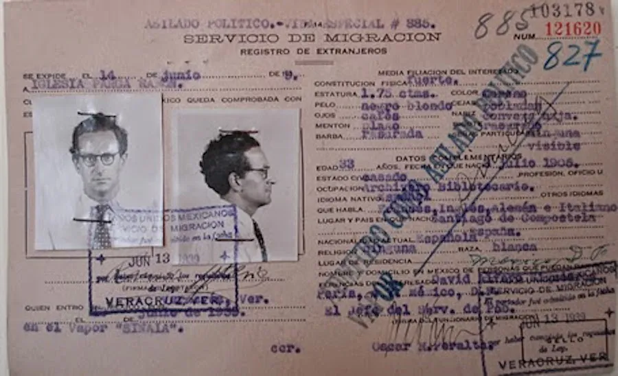 Documentación de Ramón Iglesia Parga.