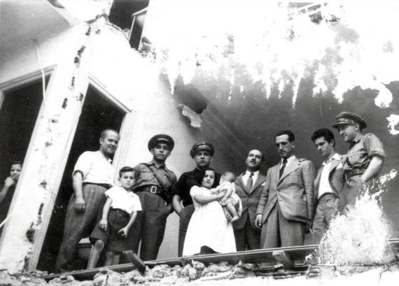 Rafael Méndez Martínez durante la Guerra Civil. Fuente: https://www.entreletras.eu/ensayo/rafael-mendez-1906-1991/