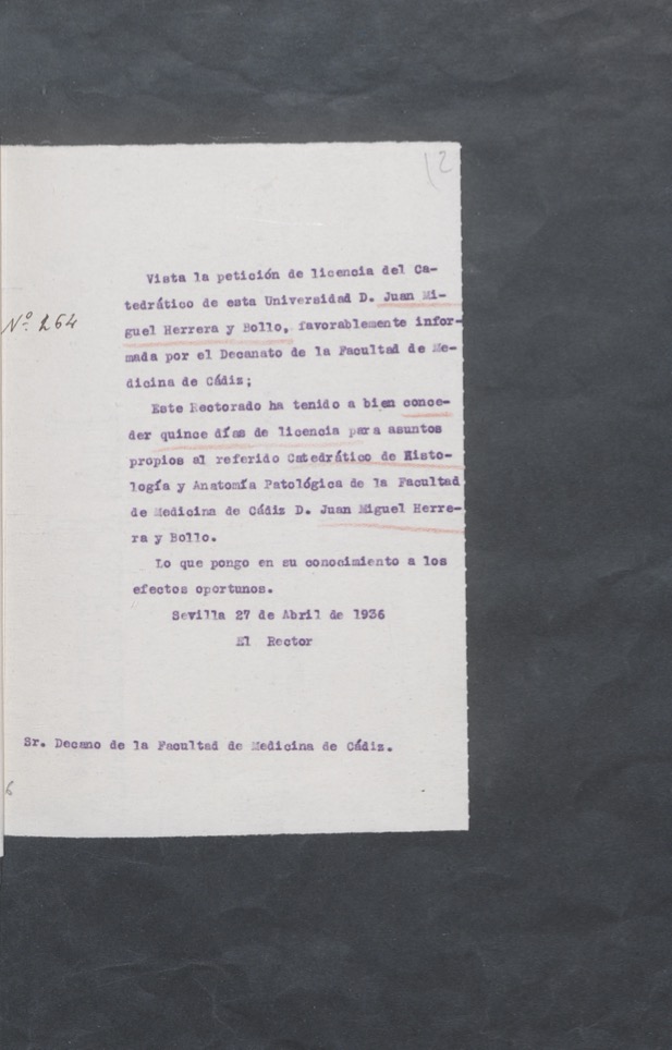 Archivo Histórico de laUniversidad de Sevilla, Legajo 1992-03.