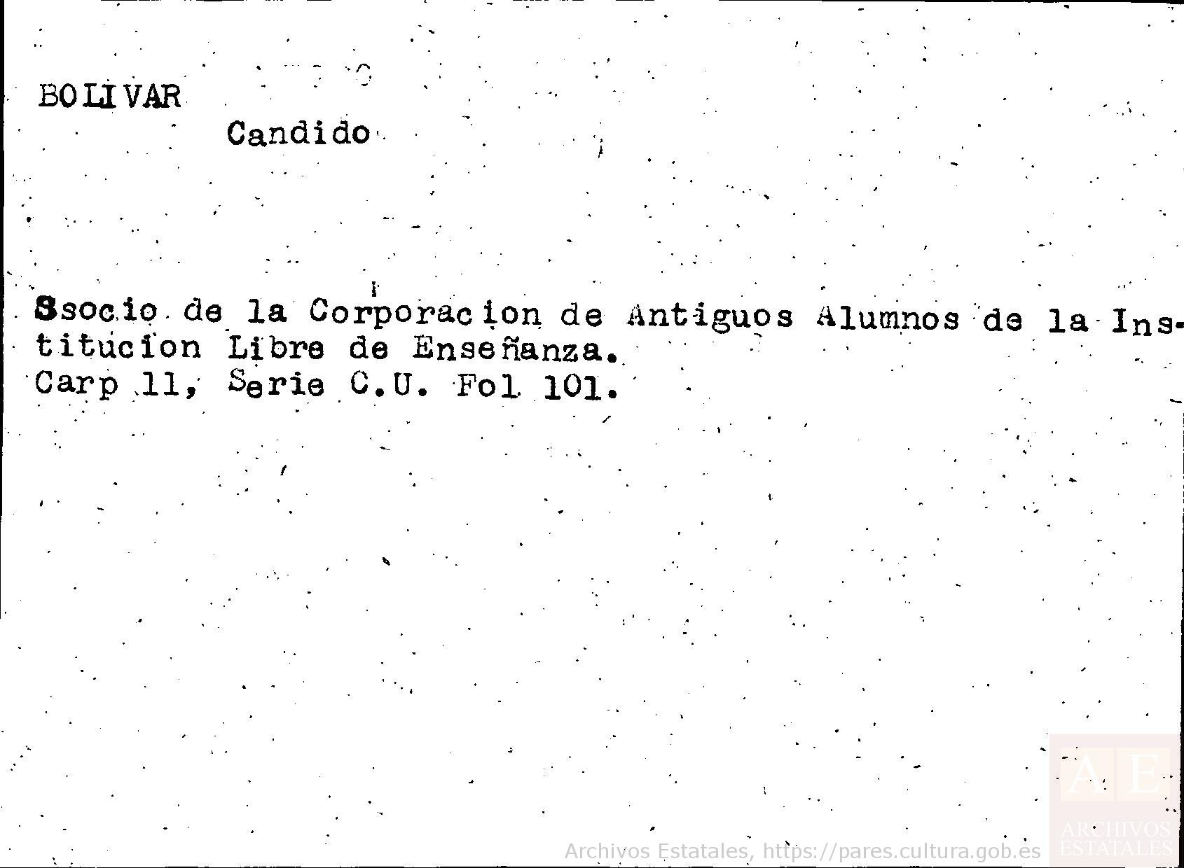 Centro Documental de la Memoria Histórica, DNSD-SECRETARIA,FICHERO,8,B0089517
